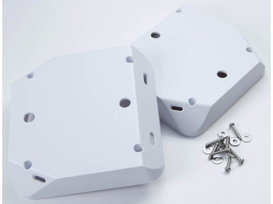 Fusion Shallow Speaker 3-Corner Spacer White