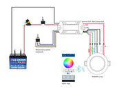 HELLA MARINE APELO LED75 RGB/W Overhead Light / rustfrit stål - SejlStrøm
