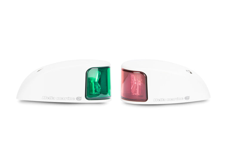 HELLA MARINE NaviLED set starboard + port deck mount – white