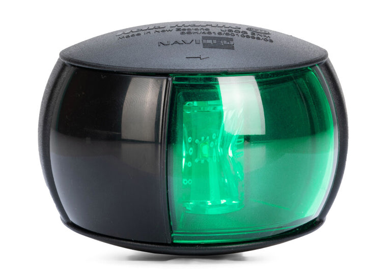 HELLA MARINE NaviLED Navigation Light for starboard – black