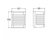 HELLA MARINE Series 2984 Stern Light