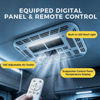 Sunster 12V/24V RV Roof Air Conditioner, Smart APP & Remote Control Parking AC DDK-KTD2