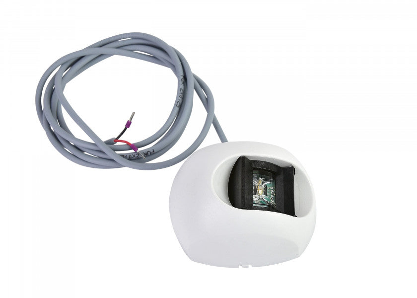 AQUA SIGNAL Series 34 LED Starboard Light – white casing