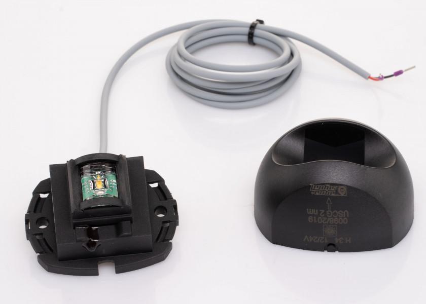 AQUA SIGNAL Series 34 LED navigation light set - black housing