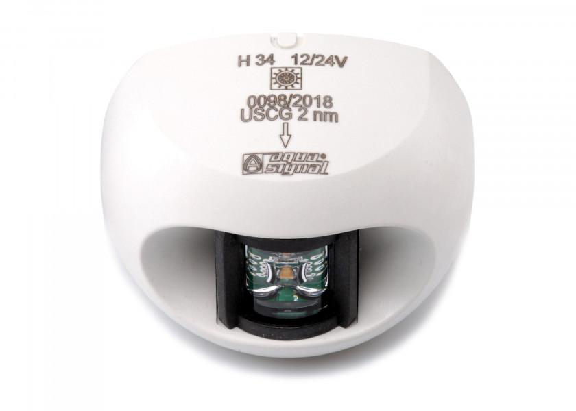 AQUA SIGNAL Series 34 LED Stern Light – White Housing