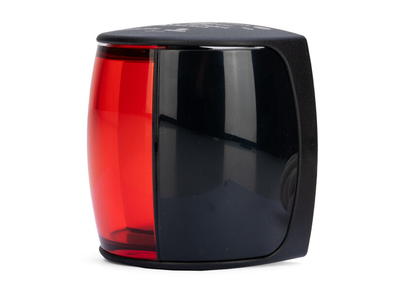 HELLA MARINE NaviLED PRO Portside Light – black – with wheelmark certification