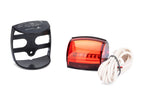 HELLA MARINE NaviLED PRO Portside Light – black – with wheelmark certification