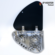 JP Heater triangular gas hob with 3 burners – LPG