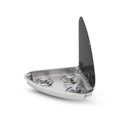 JP Heater triangular gas hob with 3 burners – LPG