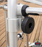 Justerbart Solcellebeslag med Stang – Til Båd - SejlStrøm