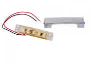 LED step light ARENDA, blue – downward light beam