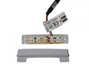 LED step light ARENDA, white – downward-facing light beam