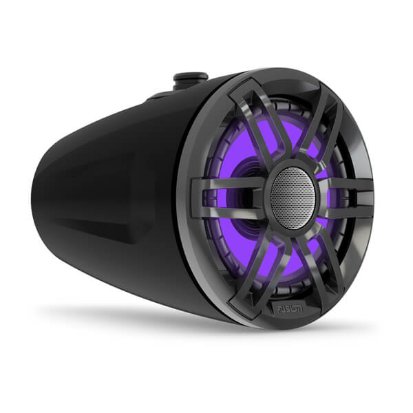 Fusion XS Series Wake Tower Marinehøjttalere, 6,5" 200 watt Sports Black wake tower… – produktbillede 3
