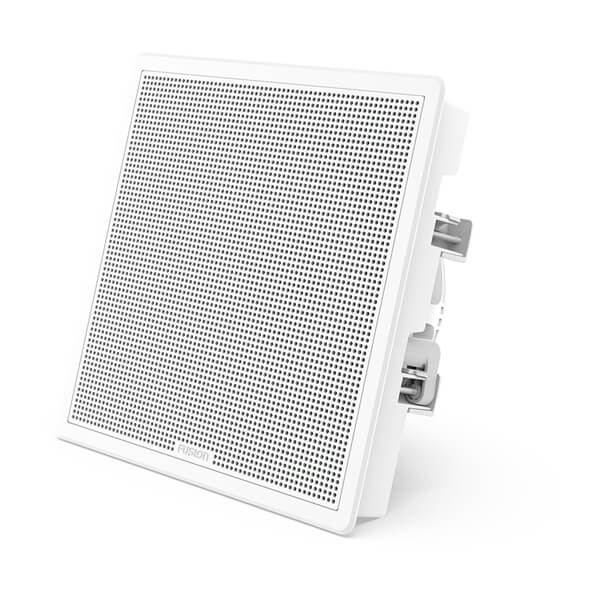 Fusion FM seriens marinesubwoofere, 10" 400 W firkantet, hvid, planmonteret… – produktbillede 3