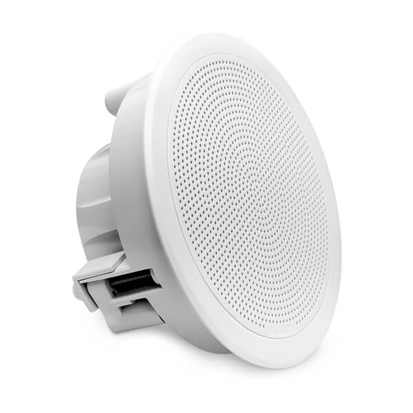 Fusion FM seriens marinehøjttalere, 7,7" 200 W rund, hvid, planmonteret marinehøjttaler – produktbillede 3
