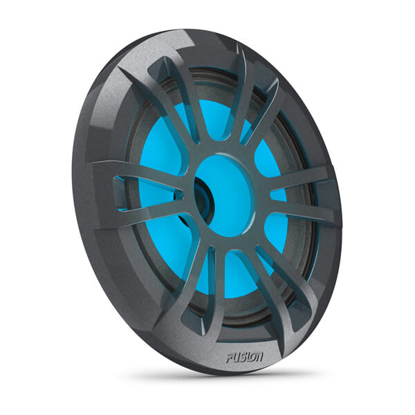 Fusion EL Series marinehøjttalere, 6,5" 80 watt grå marinesportshøjttaler (par) med… – produktbillede 3
