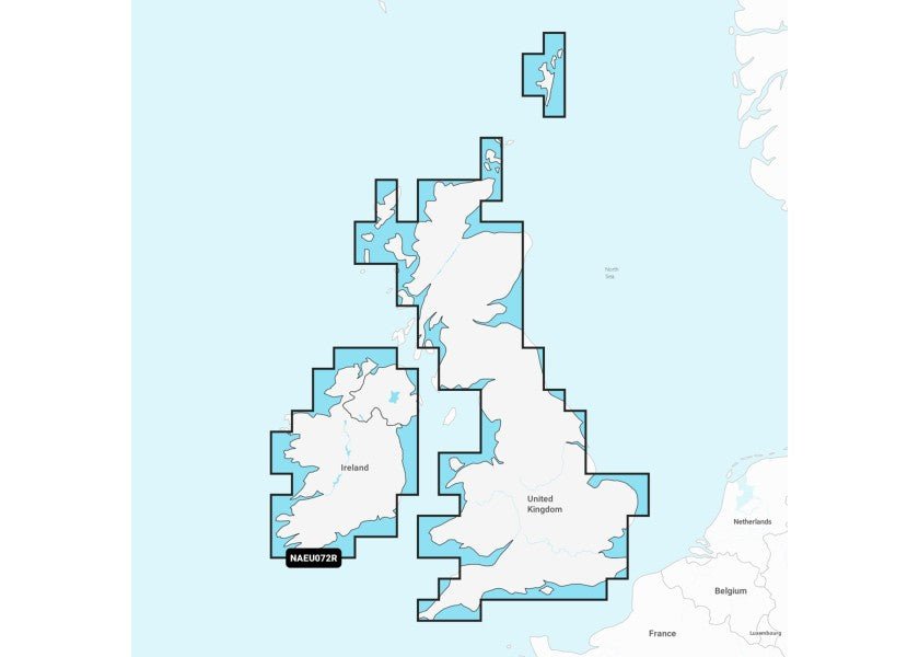 Navionics+ Storbritannien og Irland, søer og floder / 576S / NAEU072R / Regular - SejlStrøm