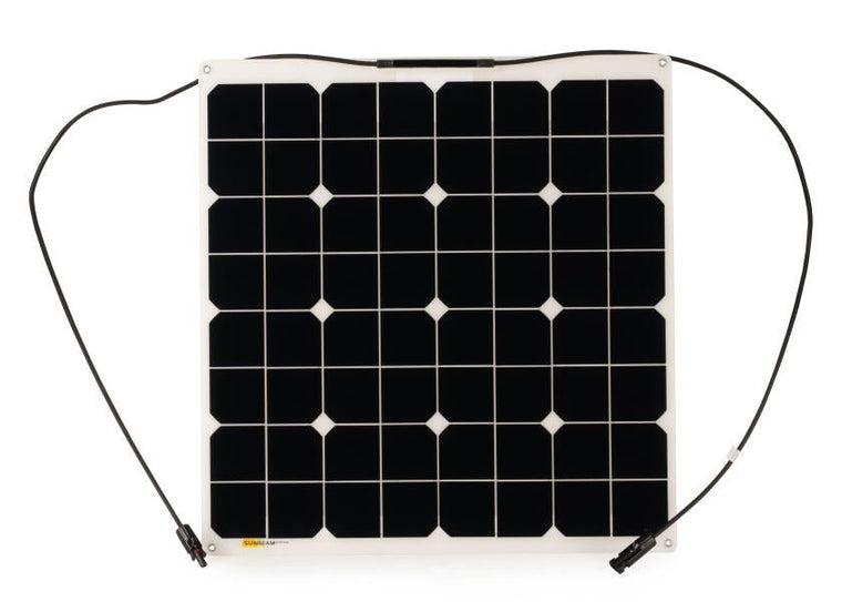 NORDIC Solcellemodul / 52 W / semi - fleksibel / 545 x 535 x 3 mm - SejlStrøm