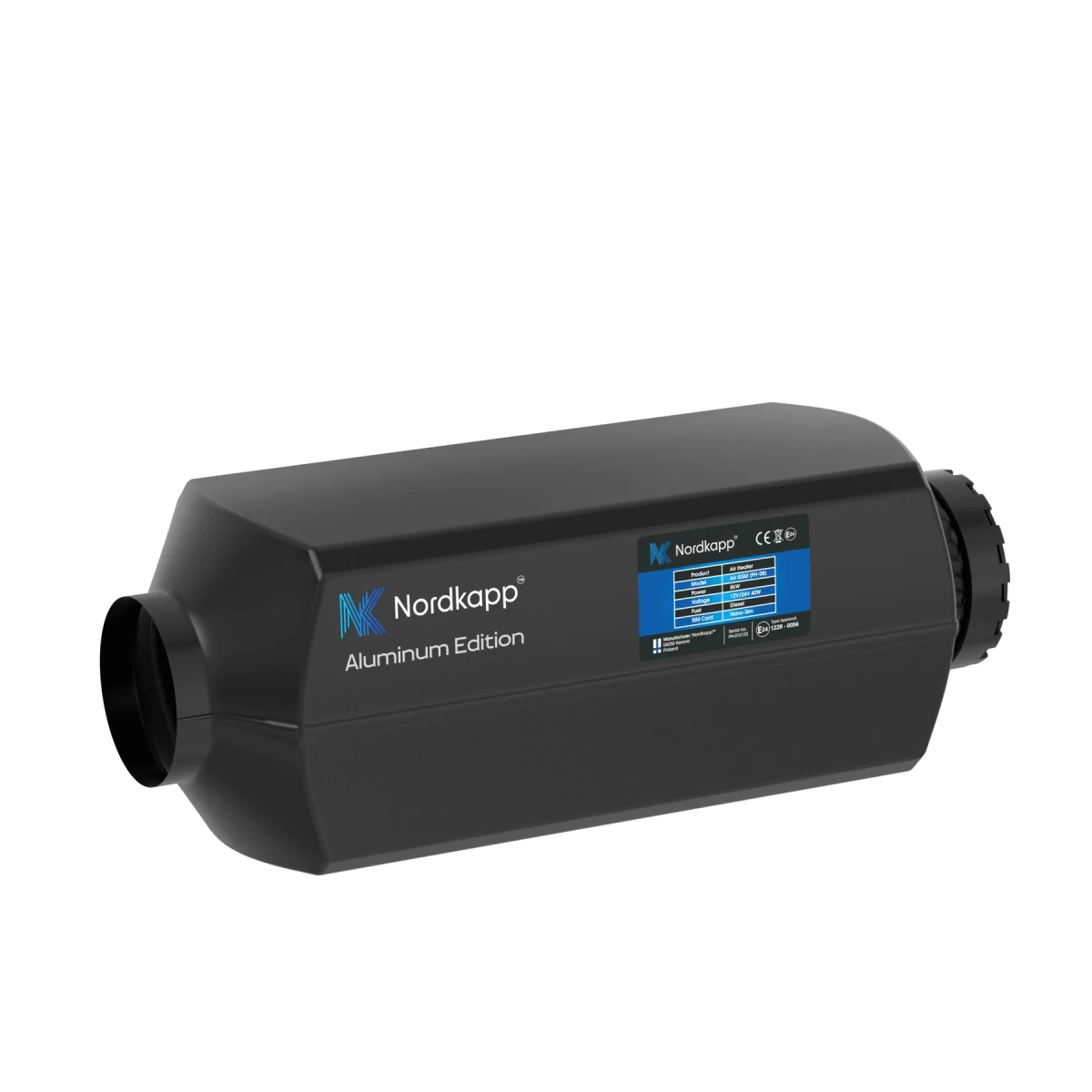 Nordkapp Dieselfyr 12V/24V 2kW – 4G/5G GSM fjernstyring - SejlStrøm