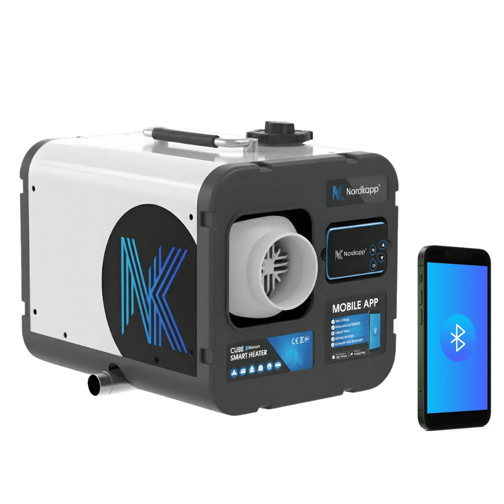 Nordkapp Dieselfyr 12V/24V 5 kW – Appstyring & effektiv varme - SejlStrøm