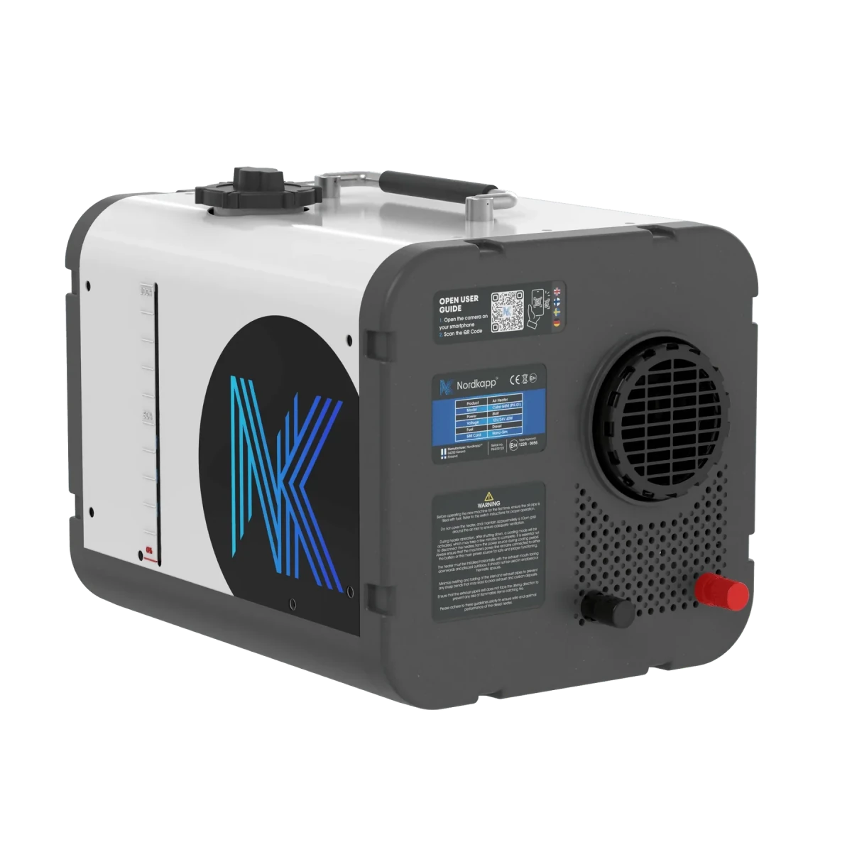 Nordkapp Dieselfyr 12V/24V 5 kW – Appstyring & effektiv varme - SejlStrøm