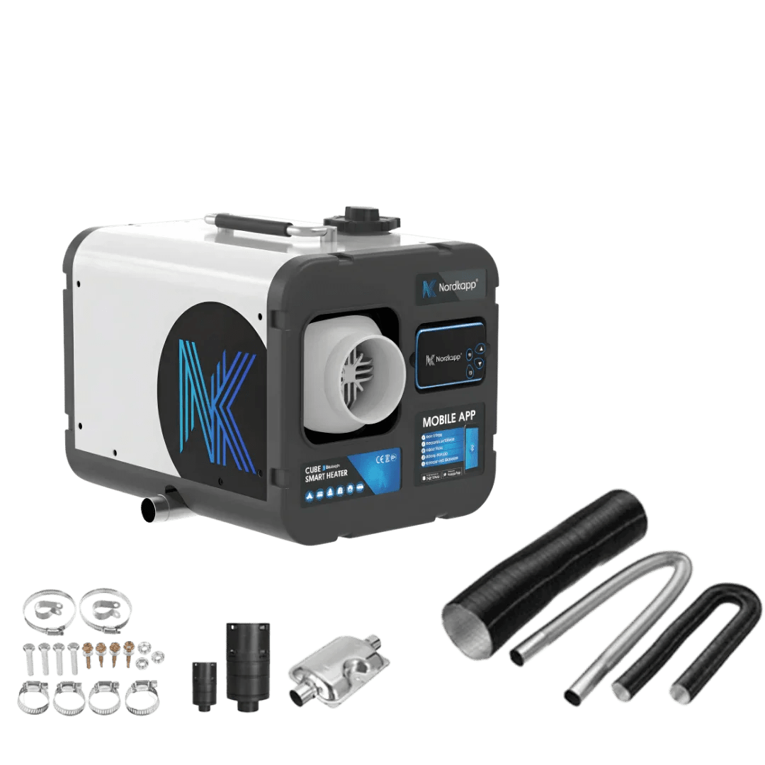 Nordkapp Dieselfyr 12V/24V 5 kW – Appstyring & effektiv varme - SejlStrøm