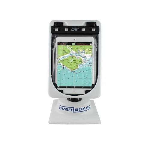 MarinePod Waterproof Tablet Mount for iPad Mini, Tablets and E-Book readers with ROKK deck mount