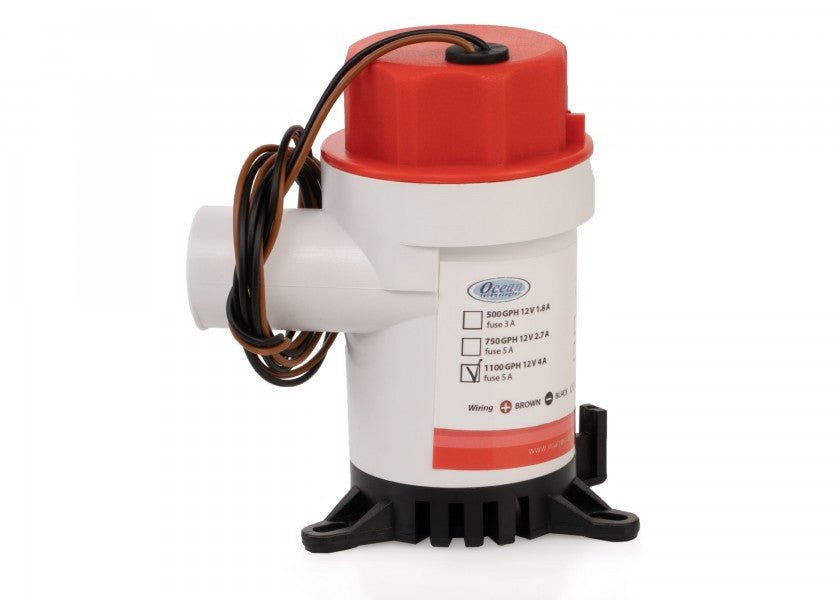 OCEAN TECHNOLOGIES Cartridge Bilge Pump 1100 Standard – 12V