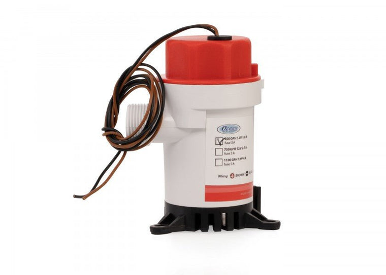 OCEAN TECHNOLOGIES Patronlænsepumpe 500 Standard / 12 V - SejlStrøm
