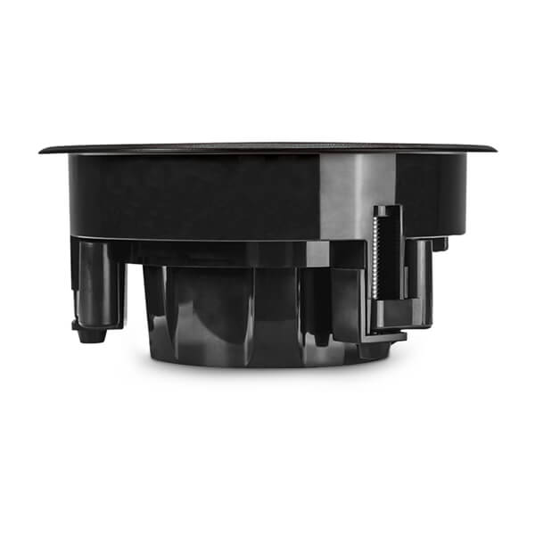 Fusion FM seriens marinehøjttalere, 7,7" 200 W rund, sort, planmonteret marinehøjttaler – produktbillede 4