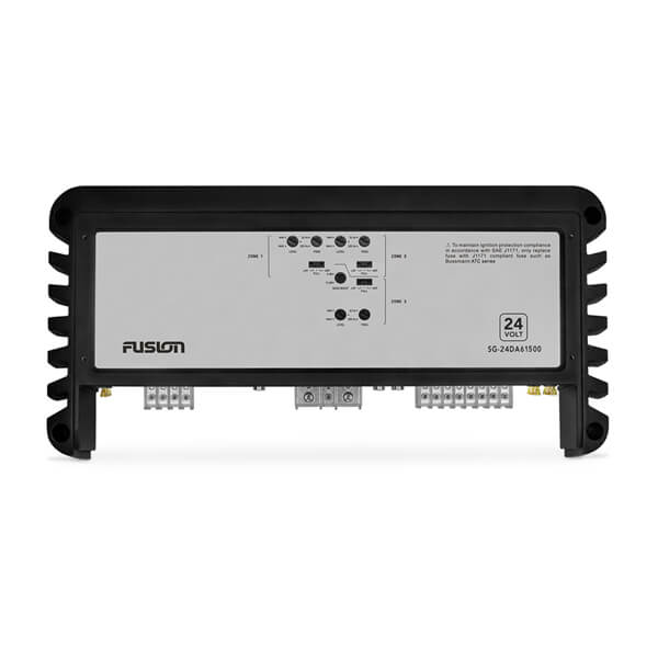 Fusion Signature Series marineforstærkere, 24 Volt Signature Series 6-kanals 1.500 W… – produktbillede 5