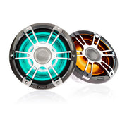 Fusion 6,5" 230 W koaksial marinehøjttaler, krom, CRGBW LED – produktbillede 3