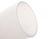 PREBIT R1 - 1 LED - påbygningslampe / poleret krom, satinhvidt glas - SejlStrøm