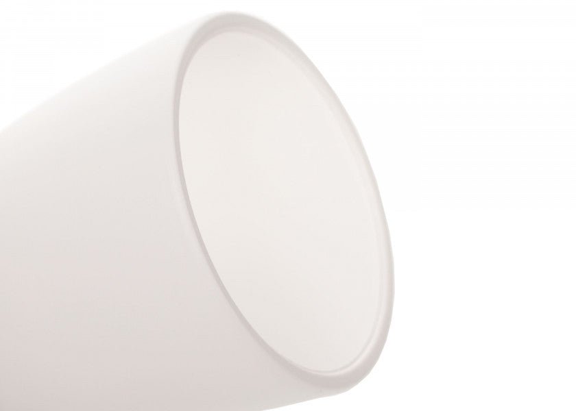 PREBIT R1 - 1 LED - påbygningslampe / poleret krom, satinhvidt glas - SejlStrøm
