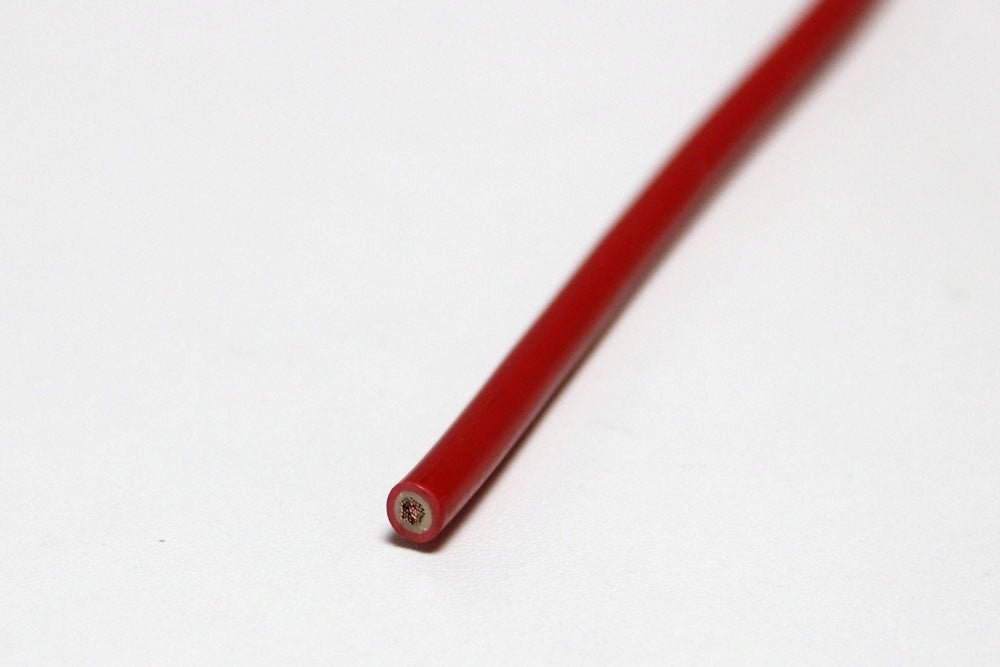 PV Kabel 4 mm² – Rød (Solcellekabel pr. meter) - SejlStrøm