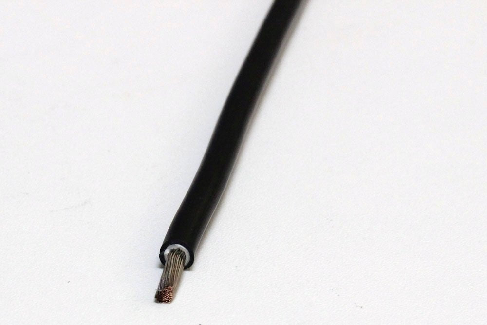 PV Kabel 6 mm² – Sort (Solcellekabel pr. meter) - SejlStrøm