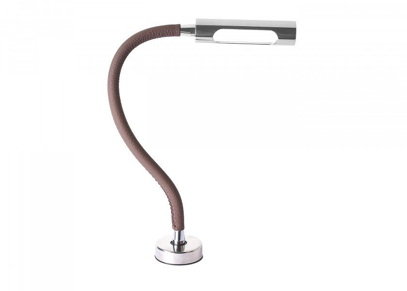QUICK Califfa LED Reading Light – brown leather