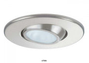 QUICK LED ceiling lamp YOKO – stainless steel, satin
