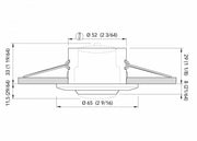 QUICK LUCILLE LED - loftslampe / Rustfrit stål, satin - SejlStrøm