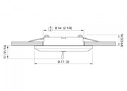 QUICK SELENE LED ceiling lamp