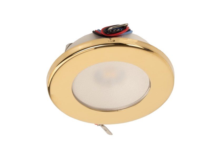 QUICK TED DUAL LED - loftslampe / guld, poleret - SejlStrøm