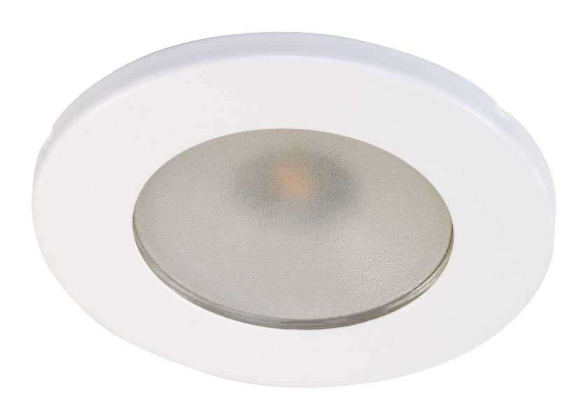 QUICK TED DUAL LED Ceiling Light – stainless steel, white finish