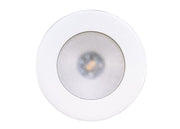 QUICK TED DUAL LED Ceiling Light – stainless steel, white finish