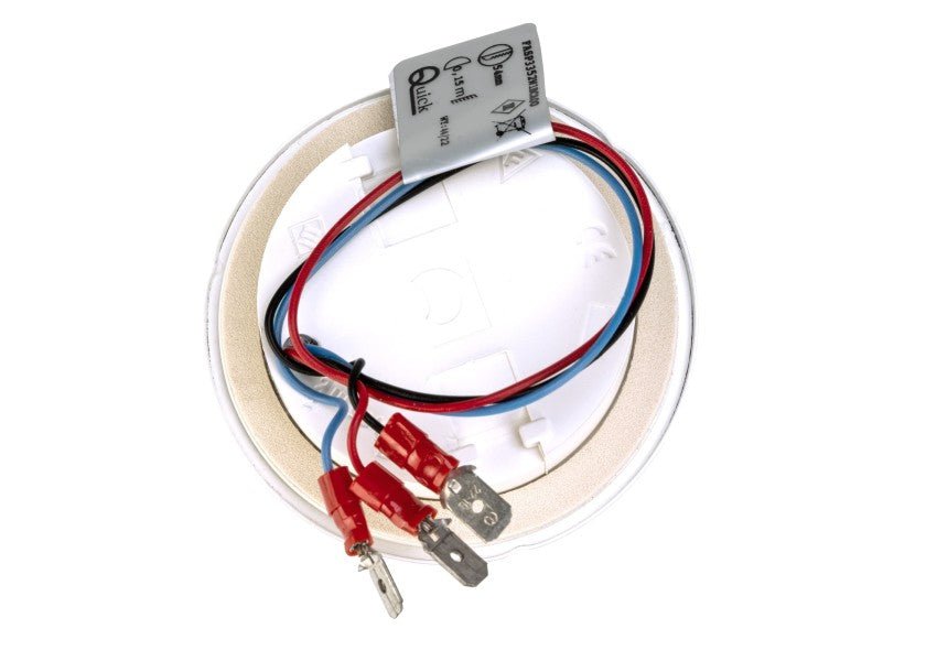 QUICK TED DUAL LED - loftslampe / rustfrit stål, hvid finish - SejlStrøm