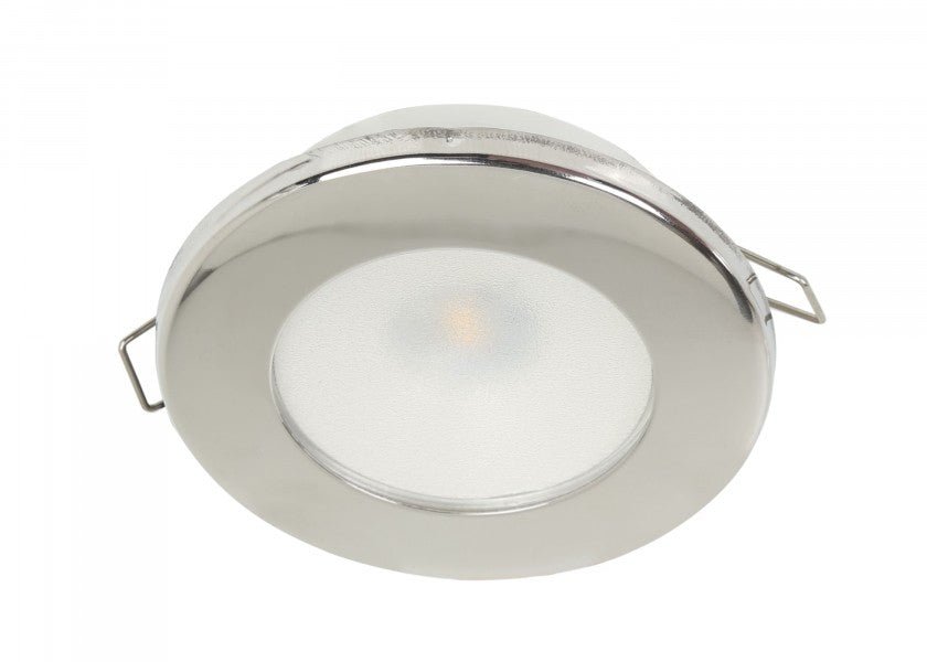 QUICK TED DUAL LED Ceiling Light – Stainless steel, polished