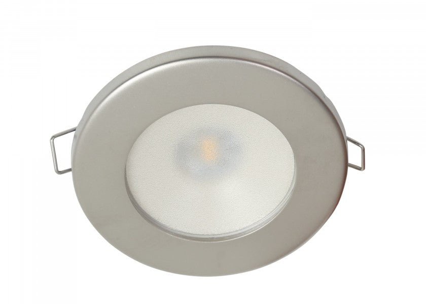 QUICK TED DUAL LED Ceiling Light – Stainless Steel, Satin