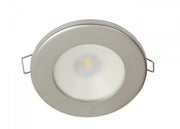 QUICK TED DUAL LED Ceiling Light – Stainless Steel, Satin