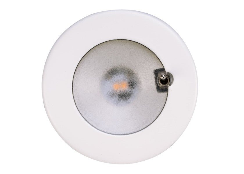 QUICK TED S LED - loftslampe / rustfrit stål, hvid finish - SejlStrøm