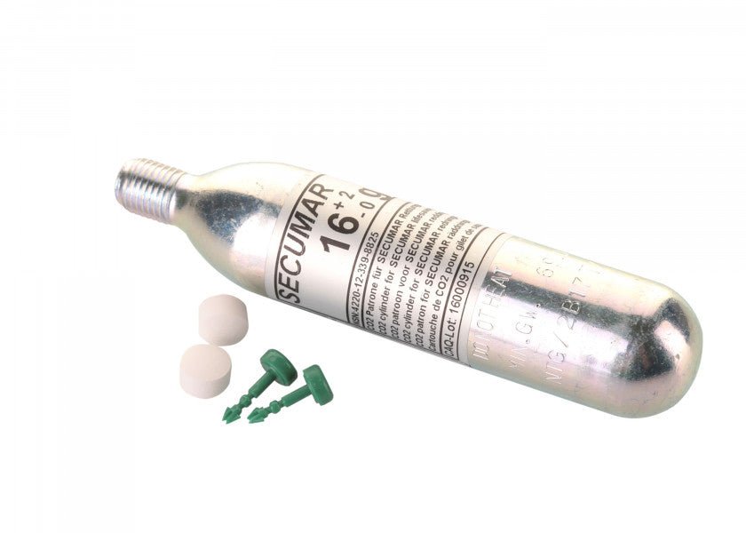 Reserve - CO² - patron med gevind / 16 g - SejlStrøm