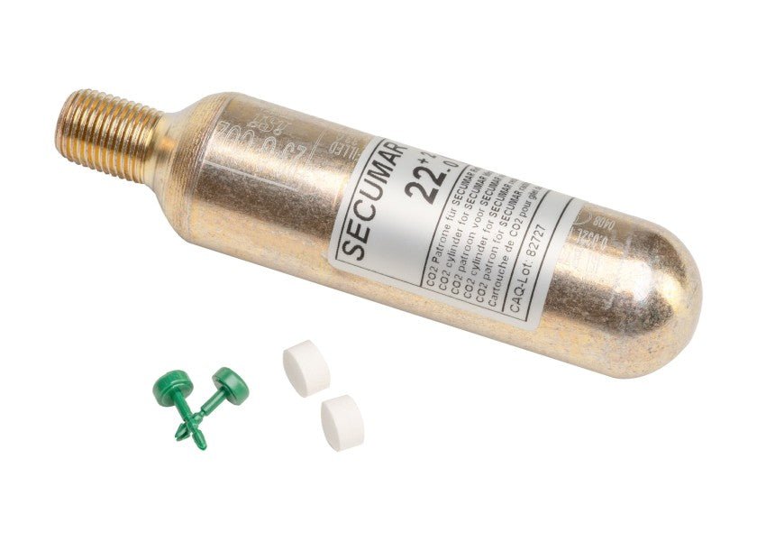 Spare CO₂ cartridge with thread – 22 g